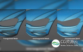 C4D插件-四边形布线优化插件 C4D Plugin Quadrangler v1.20.0
