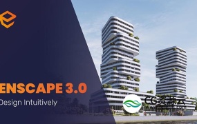 Rhino/SketchUp/Archicad/Revit实时渲染插件 Enscape 3D V3.1.0 + V3.0.2 + V2.9.1 Win破解版 + 预设库