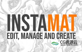 Blender插件-材质制作管理编辑插件 Instamat V1.10