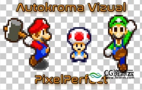 AE/PR插件-80年代复古8bit像素化视觉特效 Vizual PixelPerfect v1.0.0 Win/Mac