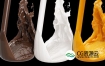 流体材质-C4D OC牛奶材质 红酒材质 巧克力材质 橙汁材质