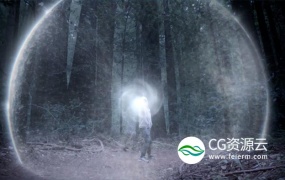 AE模板-哈利波特魔法法术能量烟雾闪电保护罩粒子冲击波传送门特效动画 Particular