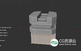 Blender插件-轻松切割Ngon面建模工具 Face Cutter V1.5.0