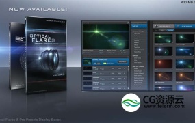 AE插件-专业高级镜头光晕耀斑特效 Optical Flares v1.3.8 Win/Mac M1