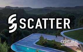 Blender插件-花草树木模型随机分布散步生成插件 Blender Market – Scatter 5.0