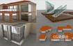 C4D插件-仿CAD建筑建模 WTools3D LWCAD v2021