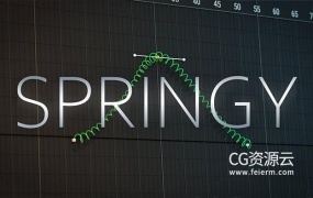 C4D插件-弹性动画模拟插件 Orestiskon Springy+使用教程