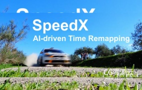 AE/PR插件-中文汉化AI智能视频变速插帧慢动作 SpeedX v1.1.2 Win