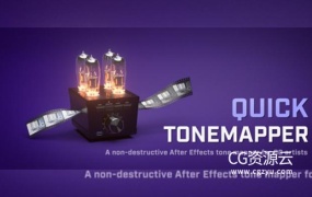 AE插件-中文汉化版快速色调映射器 Quick ToneMapper V1.0 Win/Mac