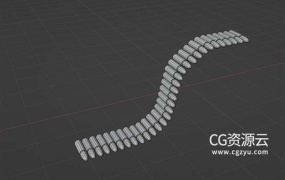 Blender插件-路径复制克隆 Loop Copier v2.4.0