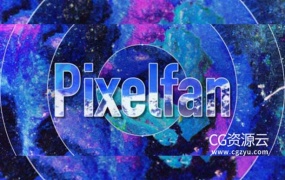 AE插件-像素路径拉伸弯曲变形失真视觉特效 Pixelfan v1.0.3 Win/Mac