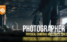 Blender插件-摄像机灯光设置插件 Photographer 5.0.6 + 预设库