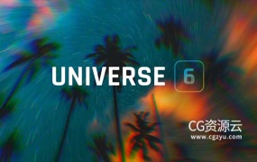 AE/PR插件-Win/Mac中文汉化版红巨人视觉特效转场宇宙套装 Red Giant Universe V6.0.1