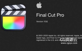 苹果视频剪辑FCPX软件 Final Cut Pro 10.6.9 Mac英/中文版