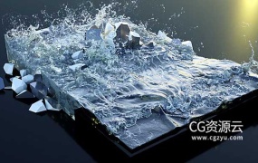Blender插件-水花液体流体模拟 FLIP Fluids v1.6.4