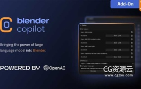 Bender插件-桥接ChatGPT AI插件 Blender Copilot