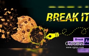 AE脚本-自定义爆炸粉碎破碎动画效果 Break It! V1.1.2+使用教程