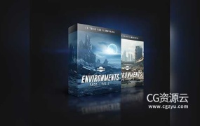 平面素材-1600张科幻奇幻恐怖战争废墟外星中世纪背景环境图片素材