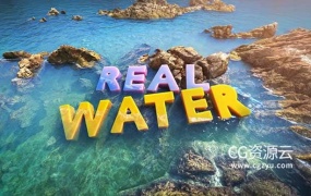 Blender插件-真实水流材质着色器湖泊海洋生成器 Real Water v2.0.2