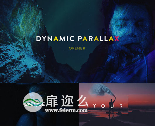 AE模板动感节奏现代幻灯片动态宣传视频效果