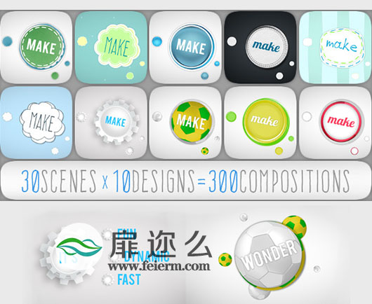 AE模板弹性文字标题动画圆形设计介绍企业宣传片