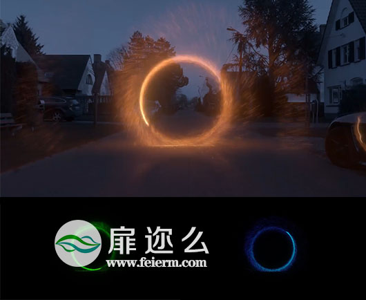 AE模板：奇异博士能量特效传送门 Doctor Strange Realistic Portal