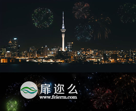 视频素材：15个2K高清绚丽烟花爆炸动画