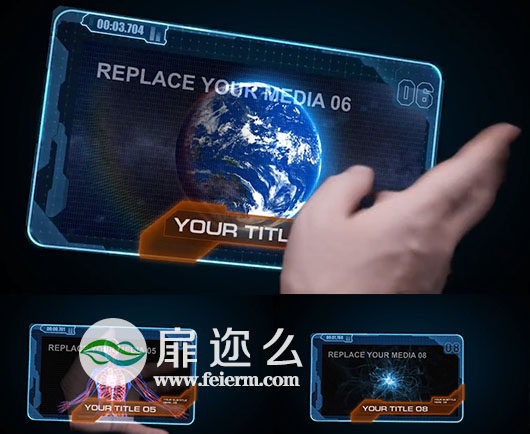 AE模板游戏推广企业商务高科新产品促销LED屏幕特效动画