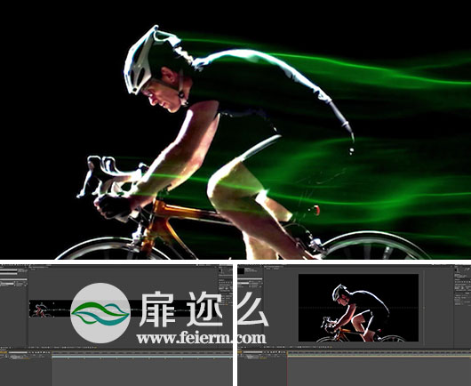 AE教程用AE创建快速流光效果视频教程