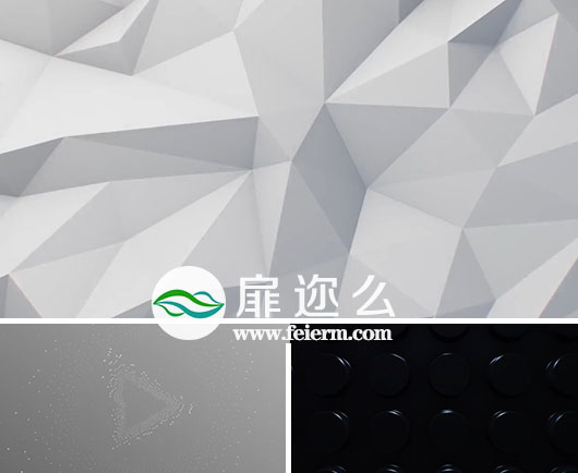 视频素材100组循环波浪科技水彩粒子均衡器动态背景效果