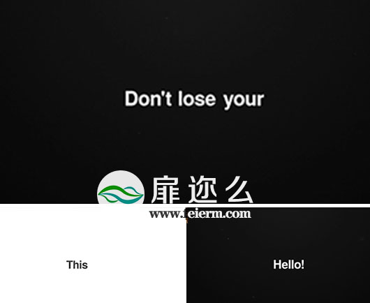 AE模板Apple公司产品宣传视频动感节奏标题排版快闪效果