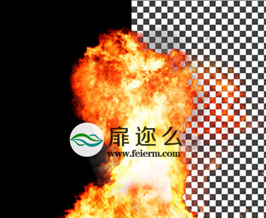 AE插件 一键去黑插件Knoll_UnMult