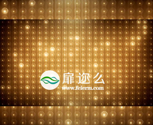 视频素材 金色LED灯光背景素材