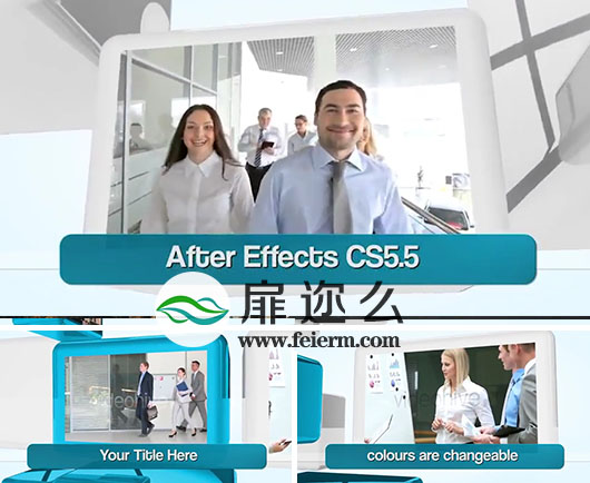 AE模板企业商务合作视频专题宣传动画