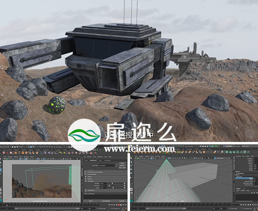Maya教程：Maya2017全面核心训练视频教程