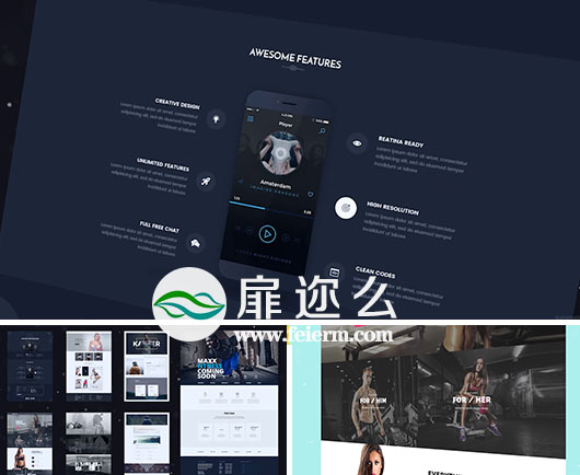 AE模板大气网站主题演示网站推广介绍宣传动画