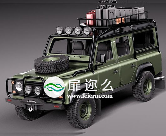 3D模型 路虎卫士汽车模型 SQUIR – Land Rover Defender Expedition