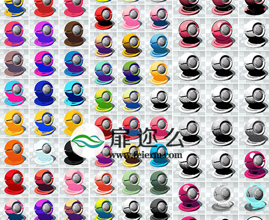 Cinema 4D材质预设 C4D三维渲二维MG卡通水彩手绘材质预设