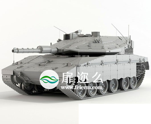 高精度坦克3D模型 Тank Merkava Mark IV Hi-Poly
