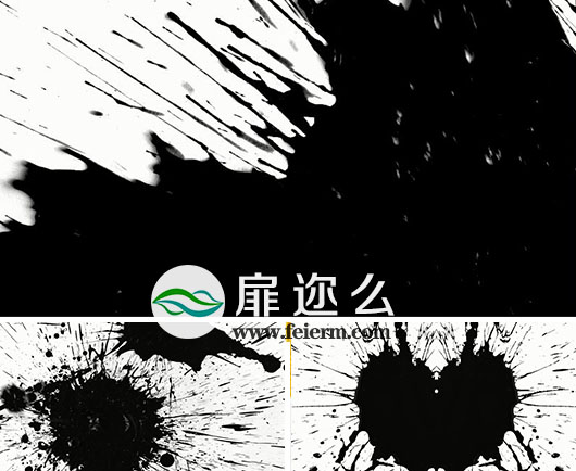 视频素材：56组4K分辨率中国风水墨滴落泼洒动画视频转场素材