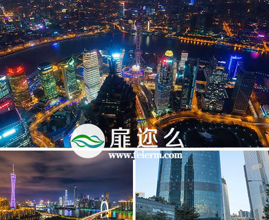 视频素材：实拍北京上海广州中国城市发展面貌素材