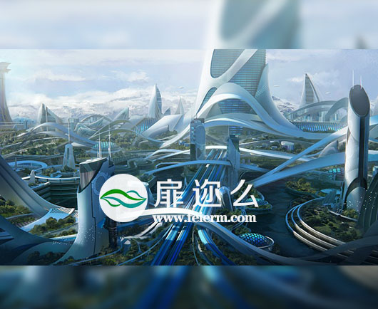 模型：未来科幻城市场景3D模型 Kitbash3D – UTOPIA