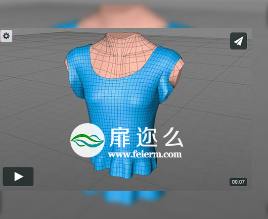 C4D插件：C4D布料模拟插件 Syflex for