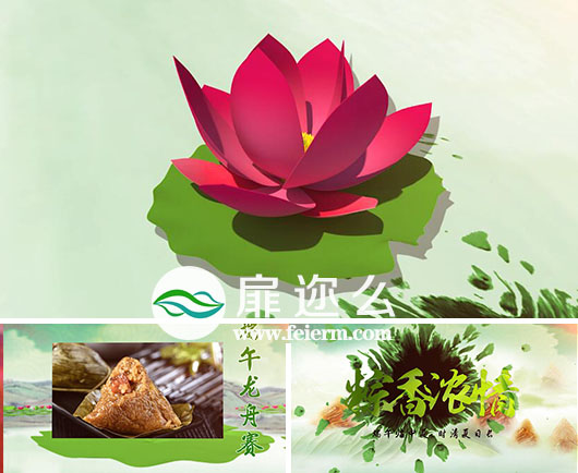 AE模板三维中国风端午节文化宣传动画
