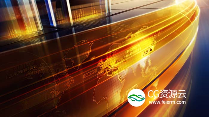 材质-C4D科技光线材质