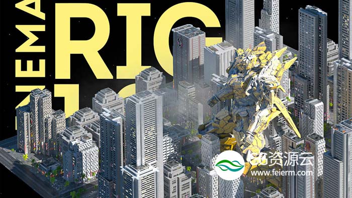 C4D插件-城市建筑程序化生成神器 C4d city Rig 1.7