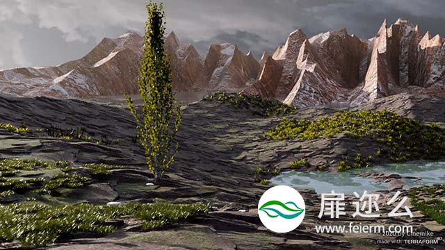 C4D插件-地形生成插件 Terraform4D v1.1.1