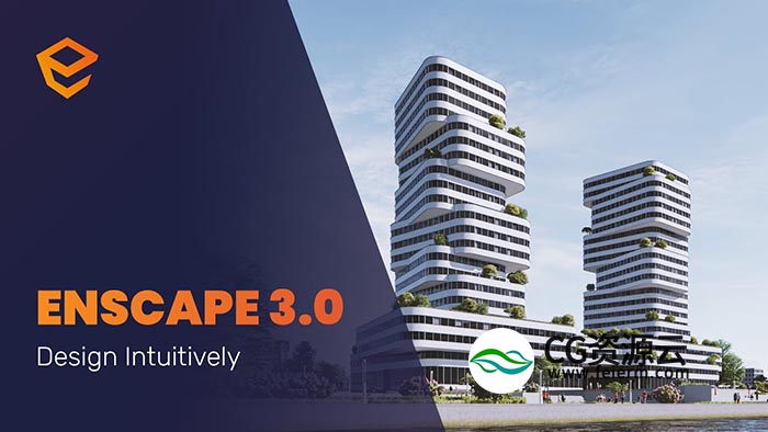 Rhino/SketchUp/Archicad/Revit实时渲染插件 Enscape 3D V3.1.0 + V3.0.2 + V2.9.1 Win破解版 + 预设库