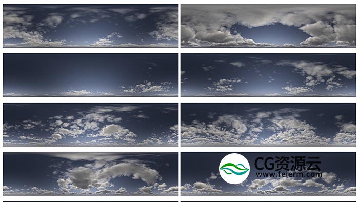 环境贴图-92个天空云层高动态贴图素材