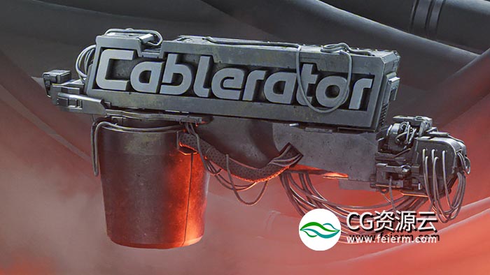 Blender插件-快速创建悬挂电缆线工具 Cablerator V1.3.0